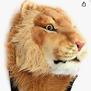 3D Lion Head Backpack